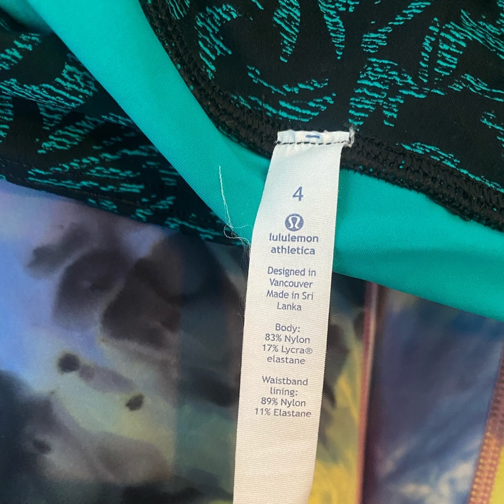 Lululemon Crop Fast & Free Leggings - Picture 4 of 5